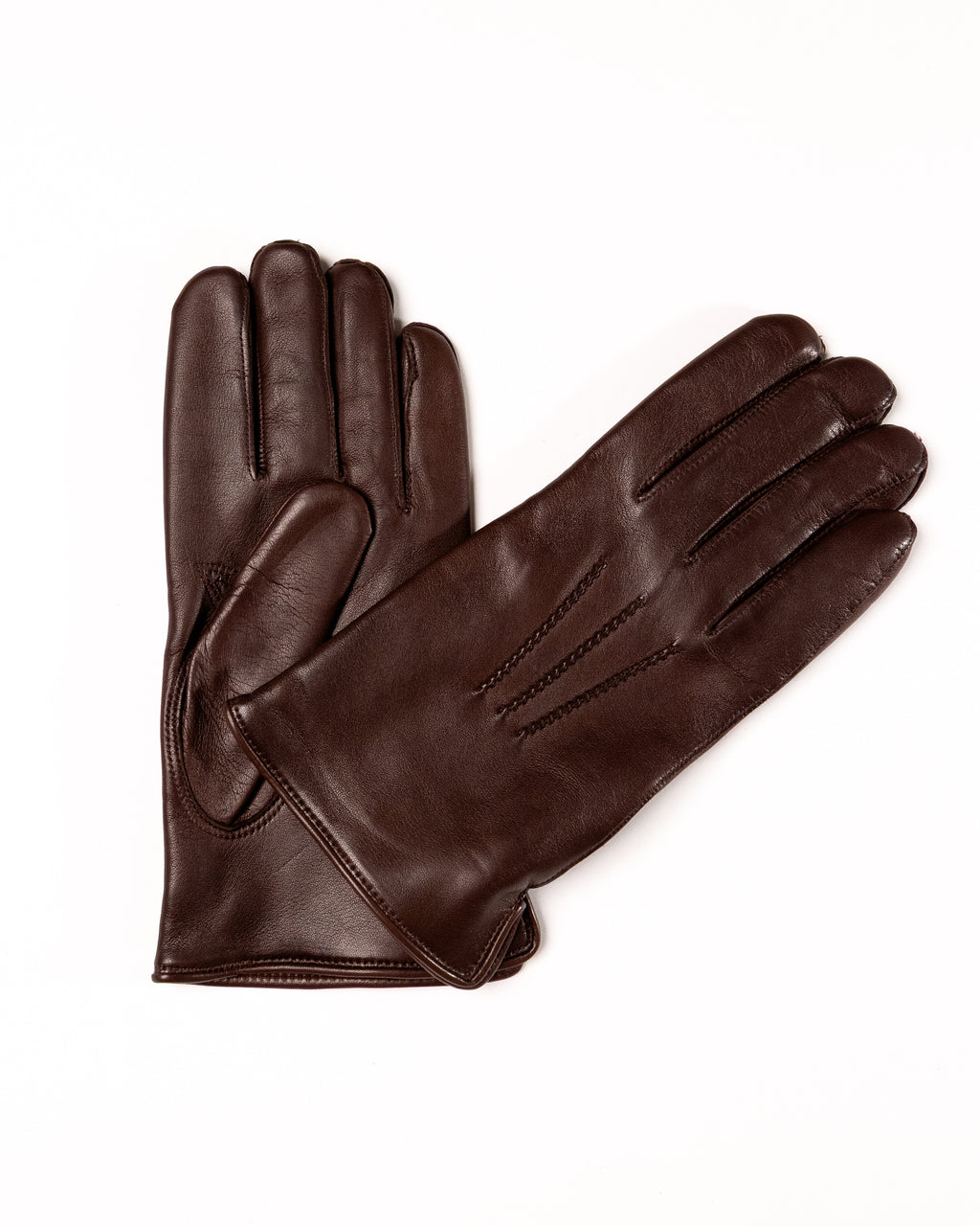 Men’s Premium Nappa Leather Gloves with 3-Point Stitching and Cashmere Lining