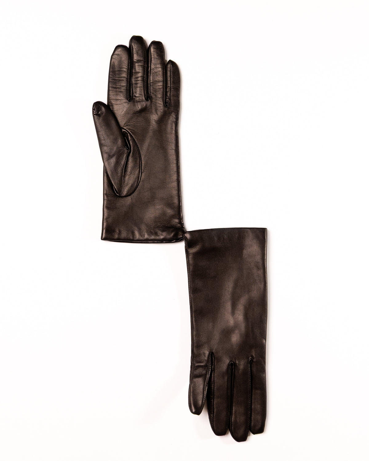Women's Gloves in Soft Nappa and 100% Cashmere