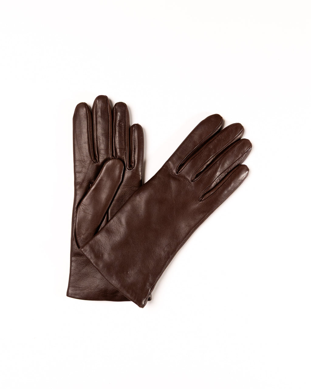 Women's Gloves in Soft Nappa and 100% Cashmere