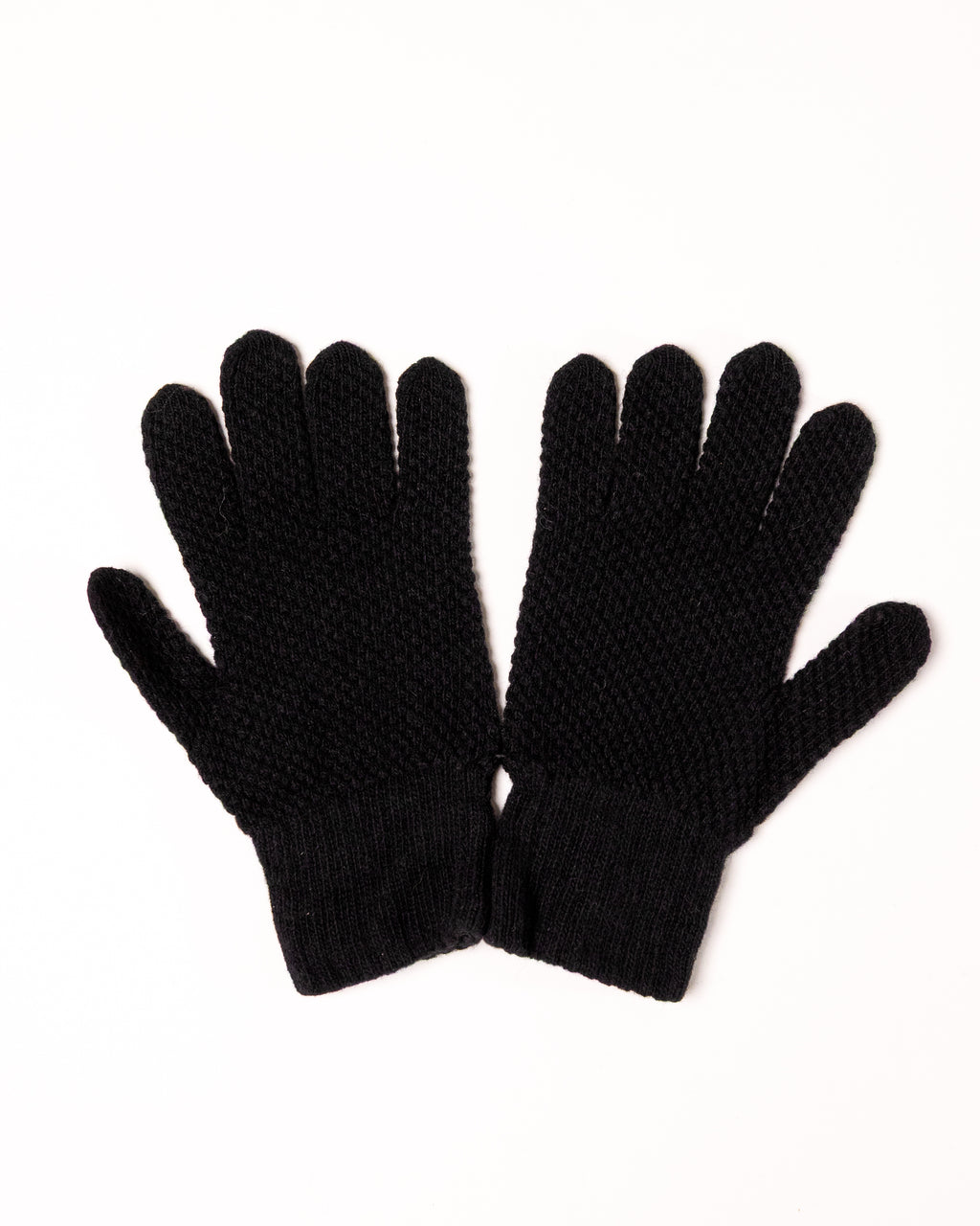 Men's 100% Wool Gloves, Warm and Soft, Solid Color