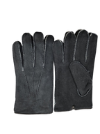 Men’s Premium Genuine Shearling Leather Gloves with 3 CORDS ON BACK