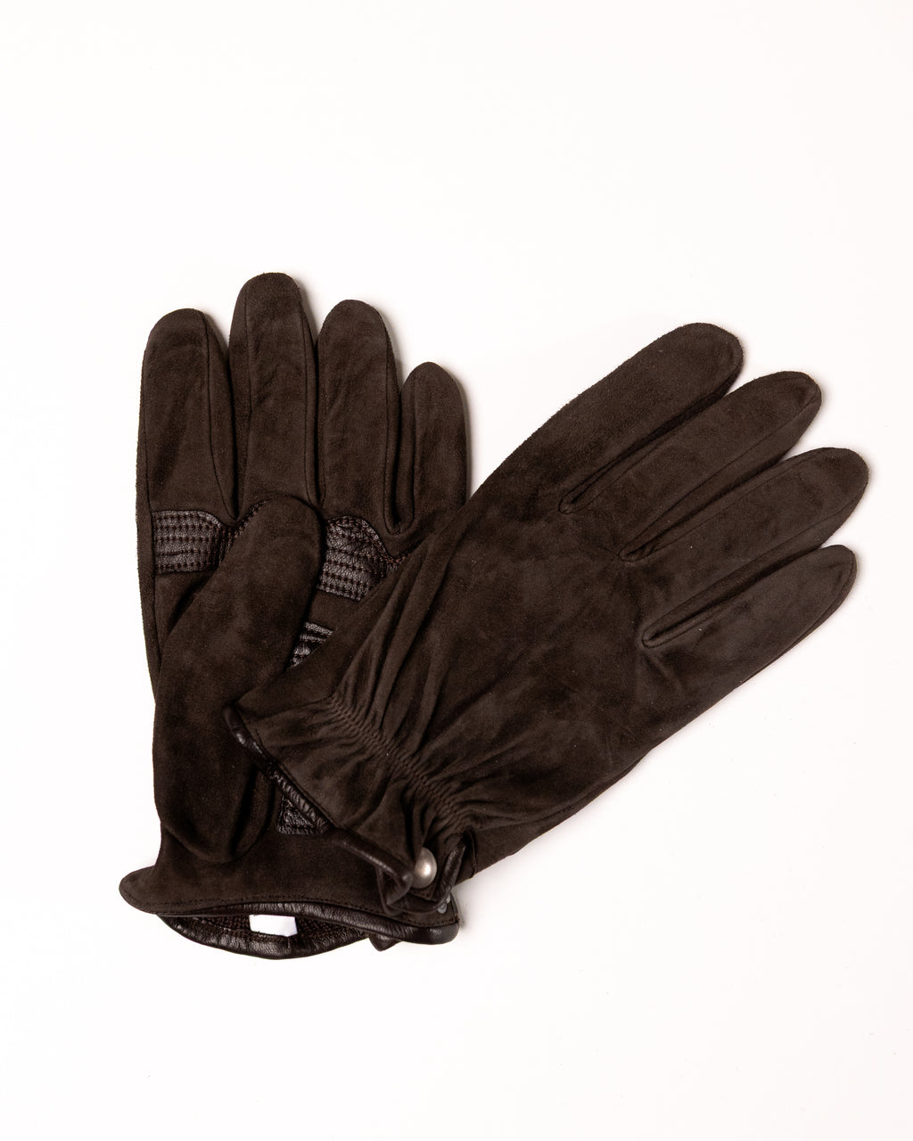 Men's Suede Biker Gloves – Unlined