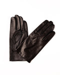 Black Men's Gloves with Warm Lining