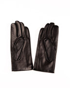 Black Men's Gloves with Warm Lining